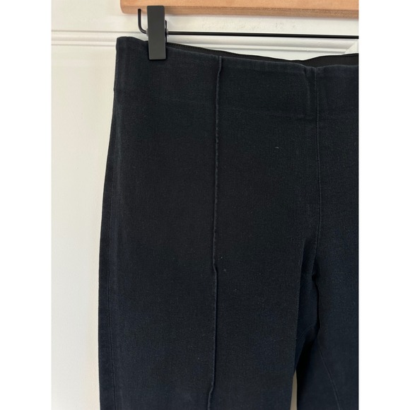 COS Womens Black Cropped Straight Leg Pants Trousers Elastic Waist Casual - Picture 6 of 10